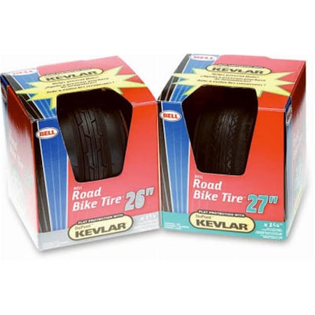 Bell Sports 7014729 26 in. Bell Road Bike Tire, Rugged Carbon Steel BE574307